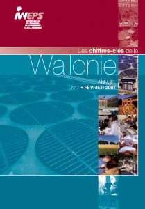 Chiffres clés de la Wallonie n°7