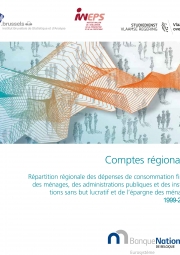 Les dépenses de consommation finale des ménages, des administrations publiques et des institutions sans but lucratif au service des ménages et l’épargne des ménages par région, 2010-2013