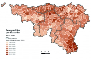 Revenu médian par déclaration