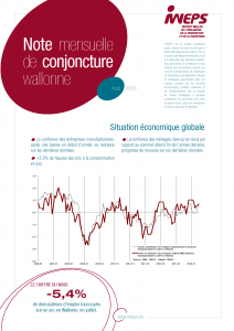 Note mensuelle de conjoncture wallonne - Août 2016