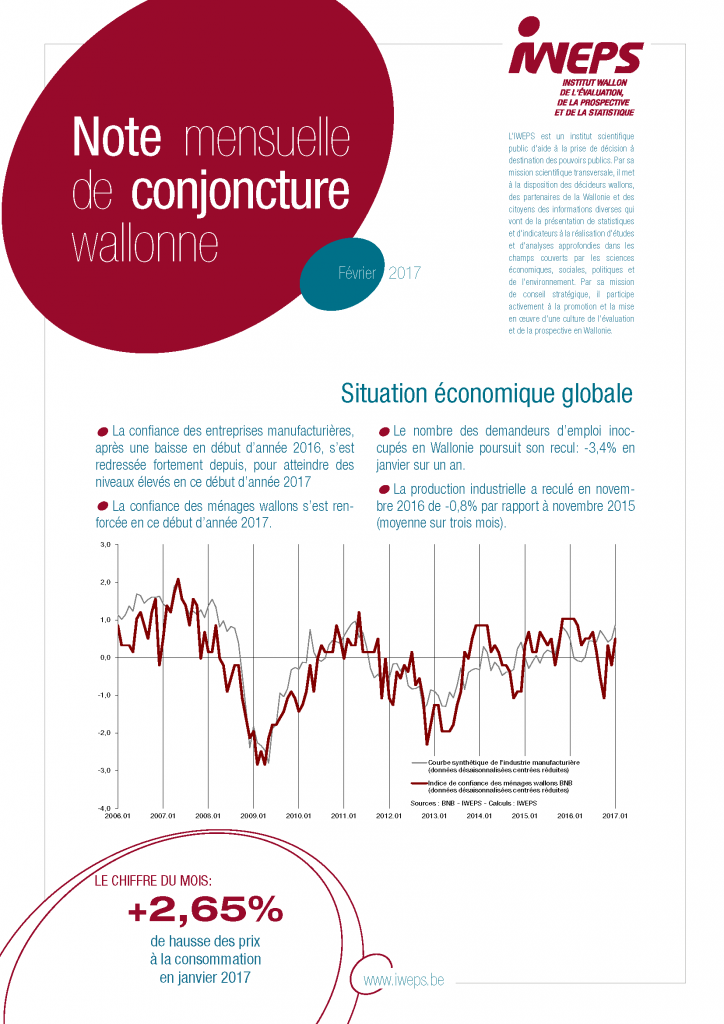 Note mensuelle de conjoncture - Février 2017