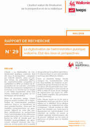 La digitalisation de l’administration publique wallonne. Etat des lieux et perspectives