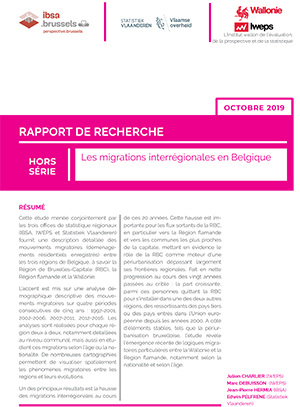 Les migrations interrégionales en Belgique