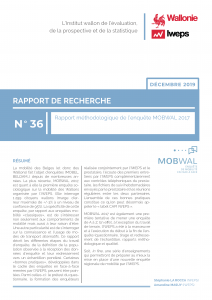 Rapport méthodologique de l'enquête MOBWAL 2017