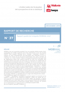 Rapport qualité de l'enquête MOBWAL 2017