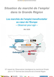 Situation du marché de l’emploi dans la Grande Région