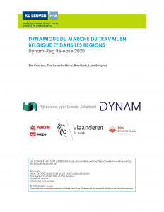 Dynamique du marché du travail en Belgique et dans les régions - Dynam-Reg Release 2020