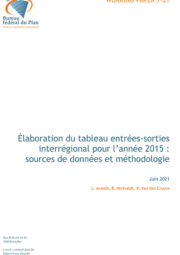 Élaboration du tableau entrées-sorties interrégional pour l’année 2015 : sources de données et méthodologie