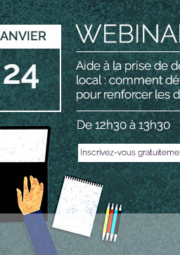 WEBINAIRE - Aide à la prise de décision au niveau local : comment développer l’ISADF pour renforcer les droits humains ?