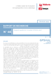 Rapport qualité de l'enquête GPSWAL 2017