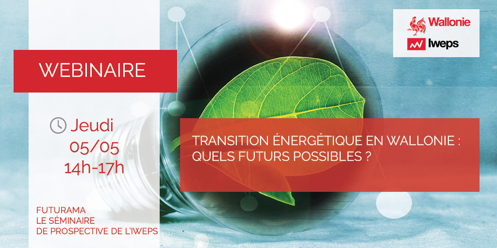 Futurama N°8, webinaire de prospective de l’IWEPS – Transition énergétique en Wallonie : quels futurs possibles ?