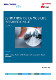 Estimation de la mobilité infrarégionale