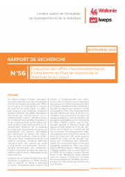 Évaluation des effets macroéconomiques à long terme du Plan de relance de la Wallonie (2030-2040)