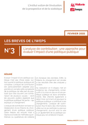 Les Brèves de l'IWEPS N°3
