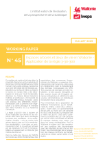 Espaces arborés et lieux de vie en Wallonie - Application de la règle 3-30-300