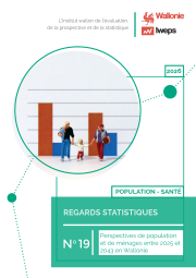 Perspectives de population et de ménages entre 2025 et 2043 en Wallonie