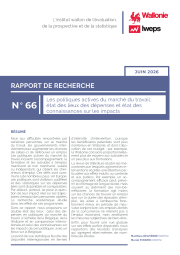 Les politiques actives du marché du travail : état des lieux des dépenses et état des connaissances sur les impacts