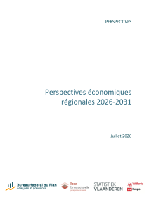 Perspectives économiques régionales 2026-2031